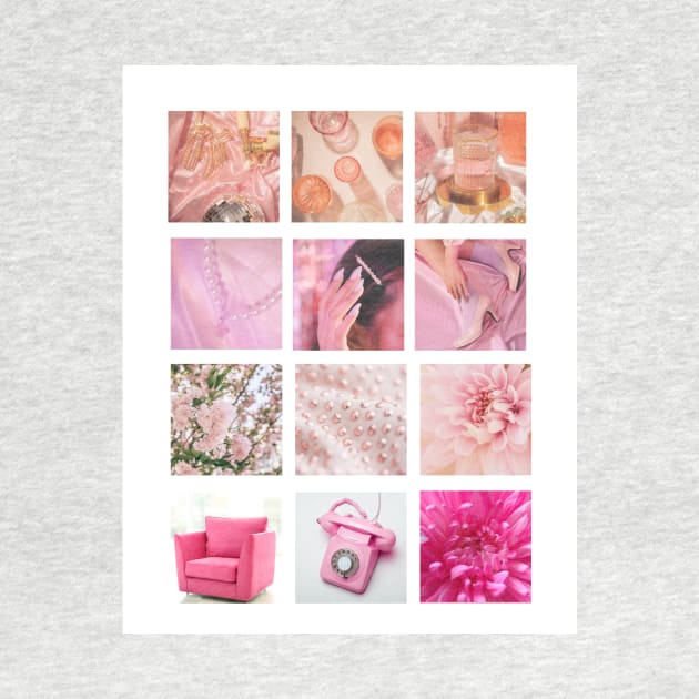 Pretty in Pink Pastel y2k Print by madiwestdal